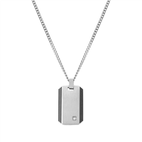 Collana Nomination Uomo in Acciaio chirurgico (316L) Diamante 028343/065